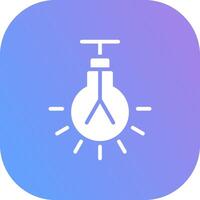 Lightbulb Creative Icon Design vector