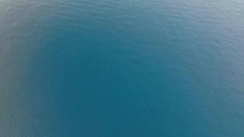 Top down view of crystal clear waters video