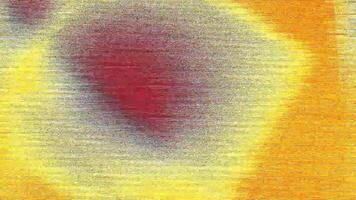 a painting of a red and yellow abstract painting video