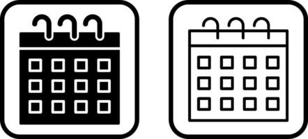 Calendar Vector Icon