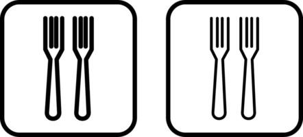 Fork Vector Icon