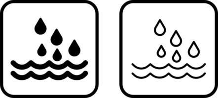 Water Drop Vector Icon