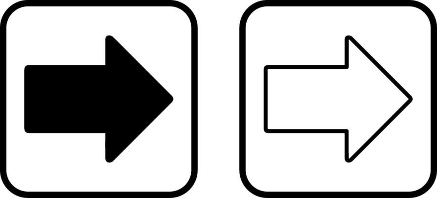 Right Vector Icon
