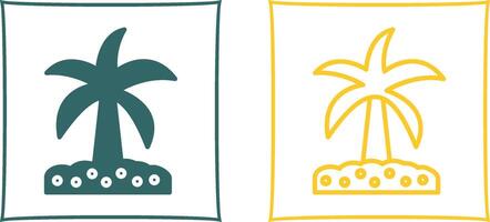 Coconut trees Vector Icon