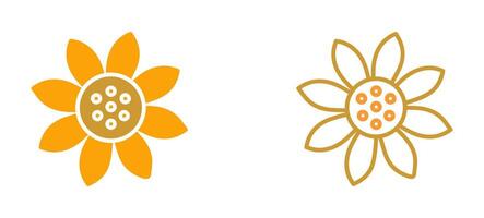 Sunflower Vector Icon