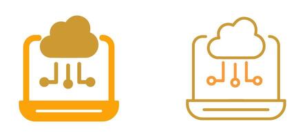 Cloud Computing Vector Icon