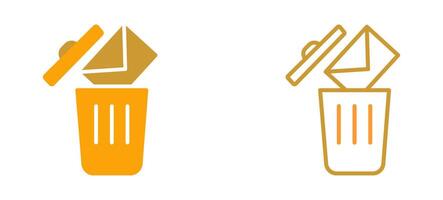 eliminar icono de vector