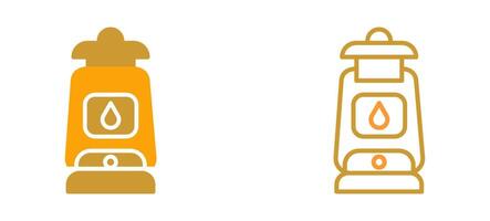 Oil Lamp Vector Icon