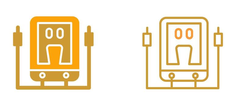 Voltmeter Vector Icon