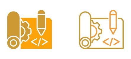 Blueprints Vector Icon