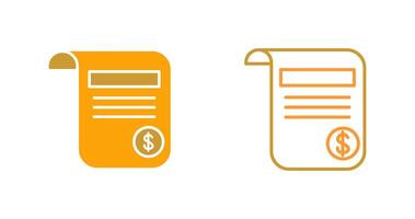 Business Document Vector Icon
