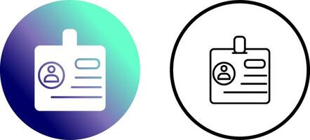 Identification Vector Icon