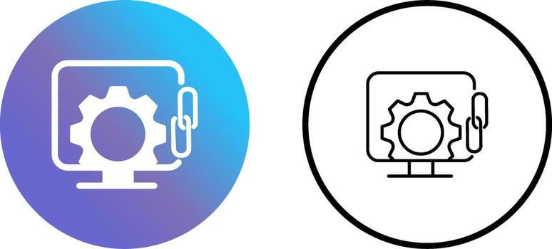 Link Optimization Vector Icon