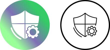 Shield Settings Vector Icon