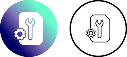 Configuration Vector Icon