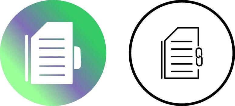 icono de vector de enlace