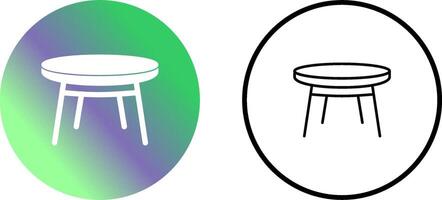 Small Table Vector Icon