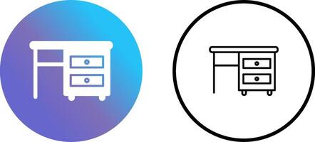 Table with Drawers I Vector Icon