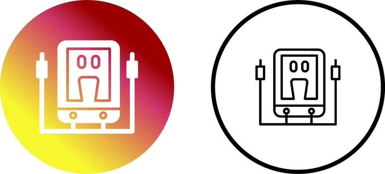 Voltmeter Vector Icon