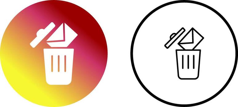 eliminar icono de vector