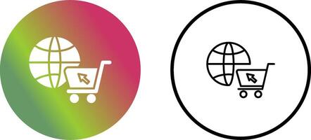 E commerce Online Store Vector Icon