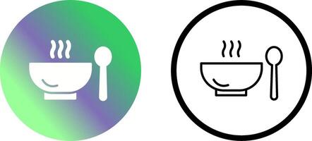 Soup,food,bowl,meal,hot,spoon, Vector Icon