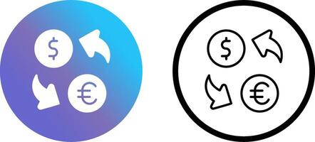 Currency Exchange Vector Icon