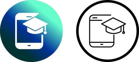 Digital Learning Vector Icon