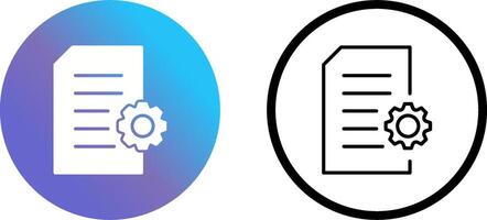 Setting Vector Icon