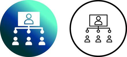 Business Structure Vector Icon