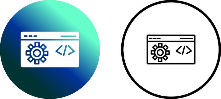 Code Optimization Vector Icon