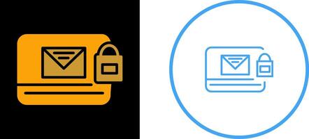 Locked Mail Vector Icon