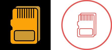 SD Card Vector Icon