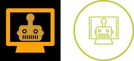 Artificial Bot Vector Icon