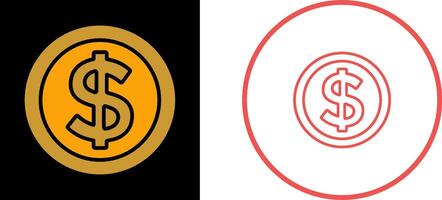 Dollar Symbol Vector Icon