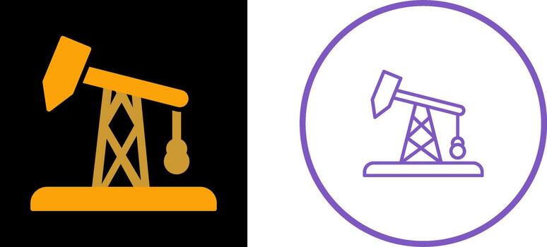 Pumpjack Vector Icon