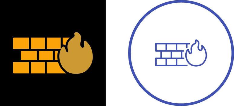 Firewall Vector Icon