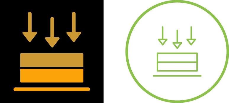 Press Vector Icon