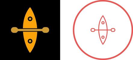 Kayak Vector Icon
