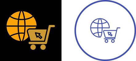 E commerce Online Store Vector Icon