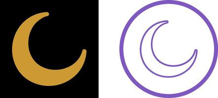 New Moon Vector Icon