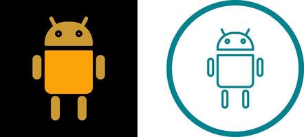 icono de vector de Android