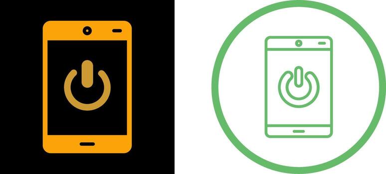 Power Button Vector Icon