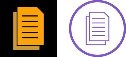 Document Vector Icon