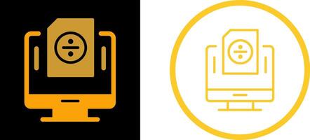 Divide Vector Icon