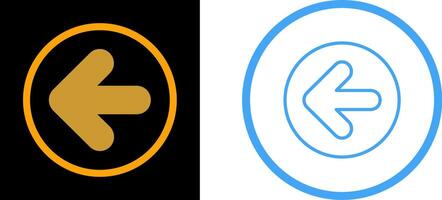 To Left Vector Icon