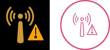 Non Ionizing Radiation Vector Icon