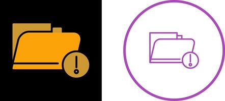 Vulnerable Folder Vector Icon