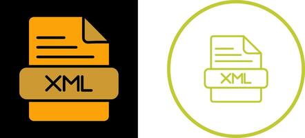 XML Vector Icon