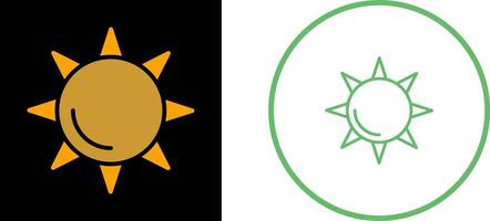 Sun Vector Icon